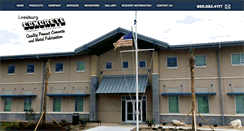 Desktop Screenshot of leesburgconcrete.com